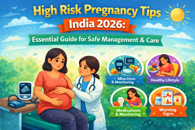 High Risk Pregnancy Tips India 2026 guide for safe management