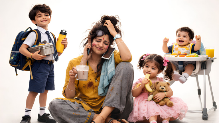 Indian family enjoying screen-free play – parenting trends India 2026