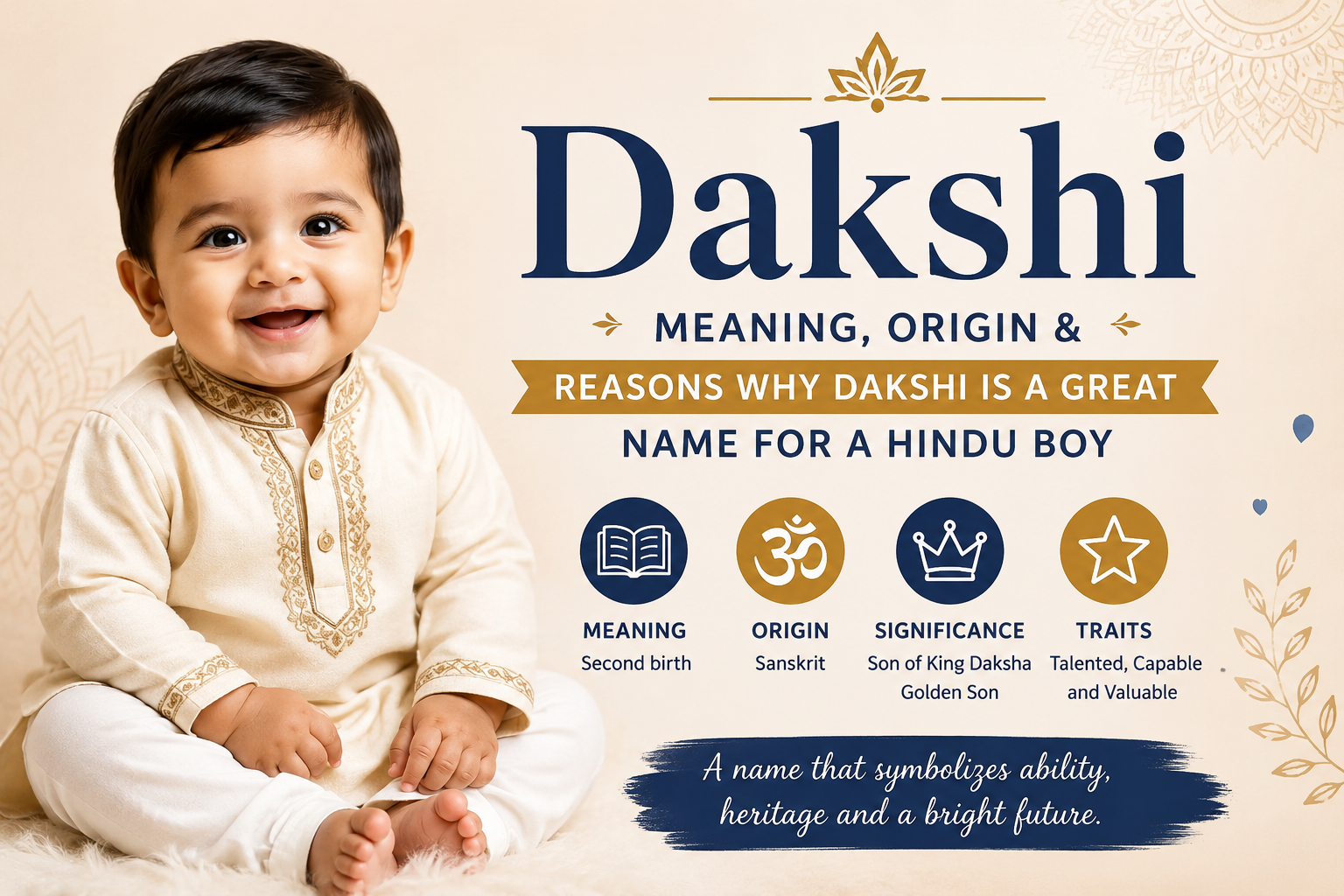 Dakshi Meaning, Origin and Hindu Baby Boy Name Details
