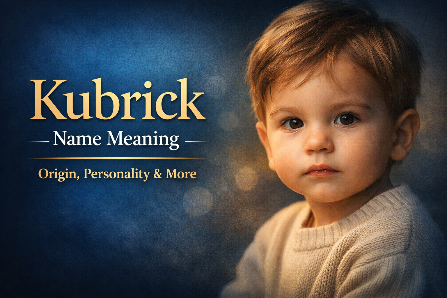 Kubrick name meaning origin personality unique baby boy name