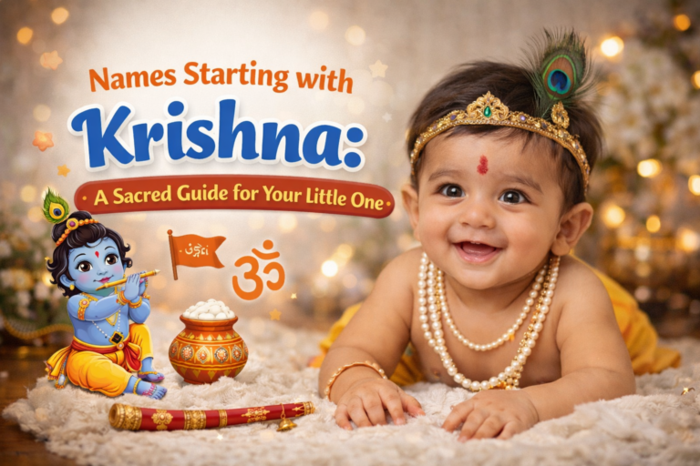 baby boy names starting with Krishna
