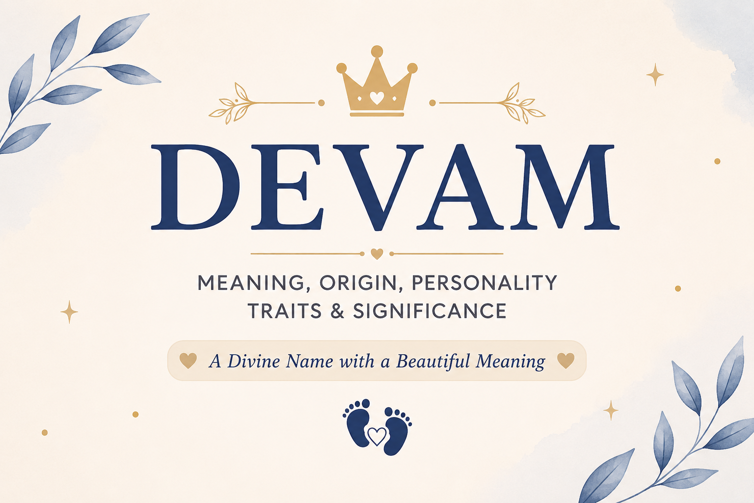 Devam name meaning, origin, personality traits and significance for baby boys