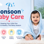 Monsoon baby care tips for newborns, babies and toddlers during the rainy season.
