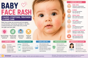 Baby Face Rash: Causes, Symptoms, Treatment & Home Care