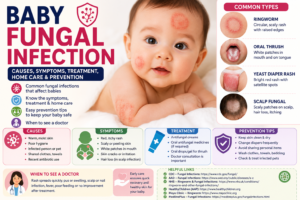 Baby Fungal Infection: Causes, Symptoms, Treatment, Home Care & Prevention