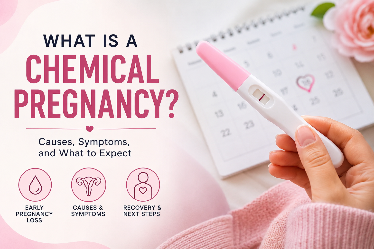 What is a chemical pregnancy with causes, symptoms and recovery information