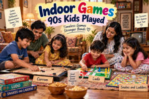 90s indoor games in India
