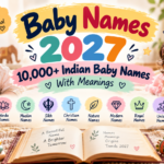 Indian baby boy and girl names 2027 with meanings