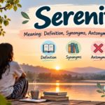 Serenity Meaning: Definition, Synonyms, Antonyms and Examples
